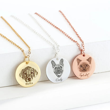 Pet Photo Necklace