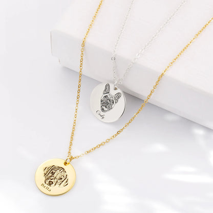 Pet Photo Necklace